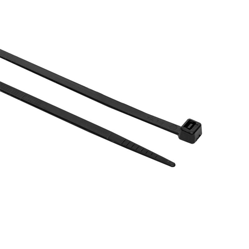 Хомут P6.6 стандартный (ч), 4.6x160 (100шт) FlexLock PROxima | plc-fl-ctsb-4.6x160 | EKF — миниатюра 4