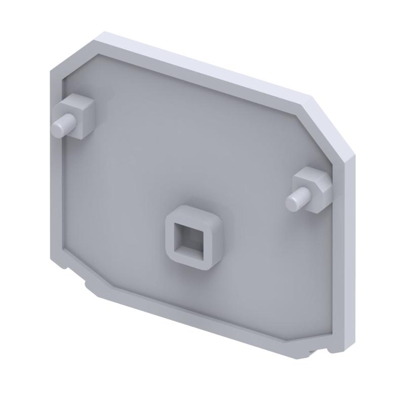 Крышка концевая OptiClip EPCMT4 для проходной мини-клеммы | 331806 | КЭАЗ — КЭАЗ (Курский электроаппаратный завод)