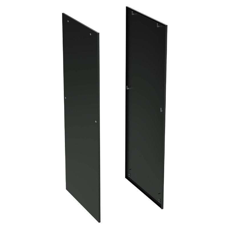 Панели боковые для IT CQE 2000 x 1000 c замком NEW, RAL9005 | R5ITCPLK20100B | DKC — DKC (ДКС)