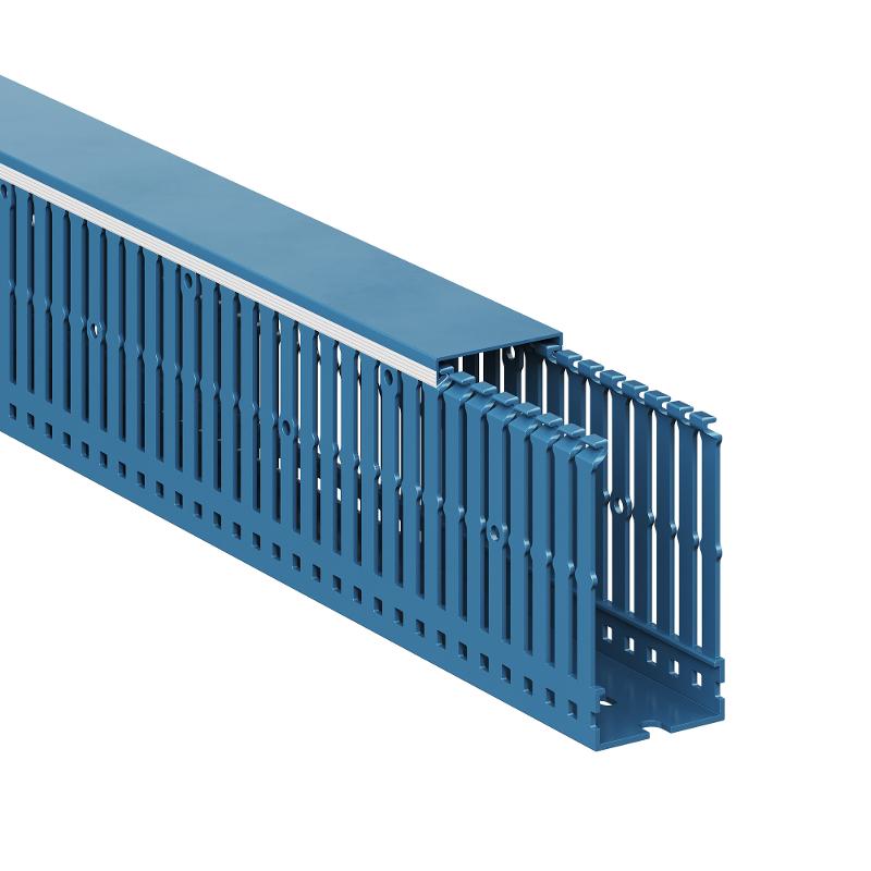 Короб перфорированный, синий RL6 40x80 | 01260RL | DKC — миниатюра 4