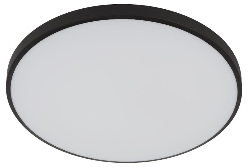 Светильник потолочный светодиодный  Классик без ДУ SPB-6 Slim Base BK 24W -5K | Б0069771 | ЭРА — миниатюра 1