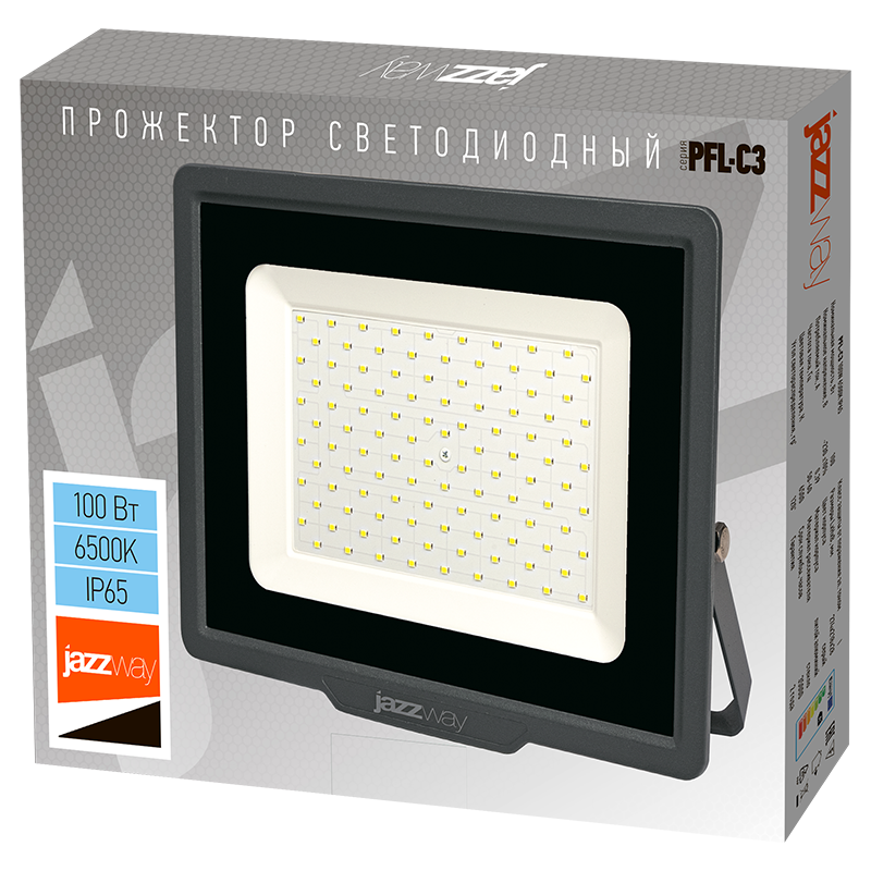 Прожектор PFL- C3 100w (compact) 6500K IP65 Jazzway арт.5023628A — миниатюра 6