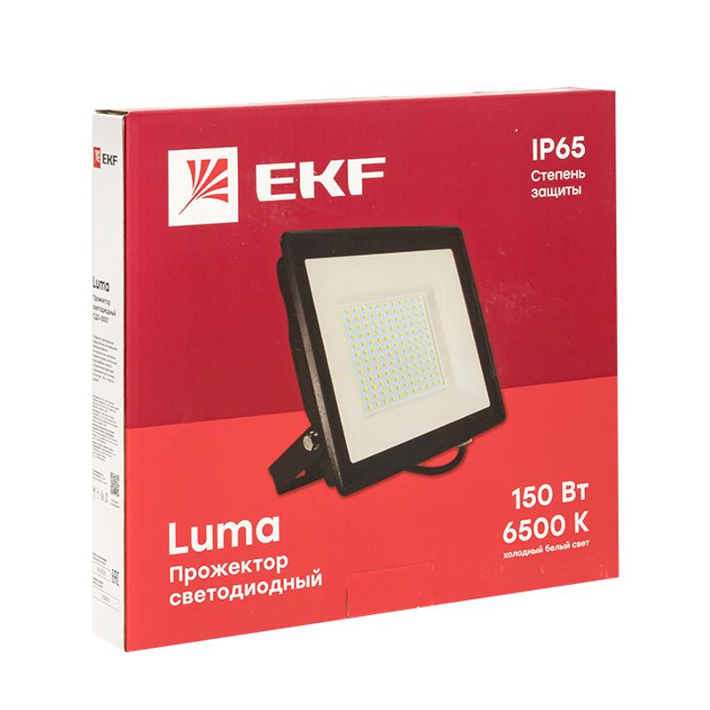 Прожектор светодиодный СДО-3007 150Вт 6500К IP65 EKF Basic | FLL-3007-150-6500 | EKF — миниатюра 2