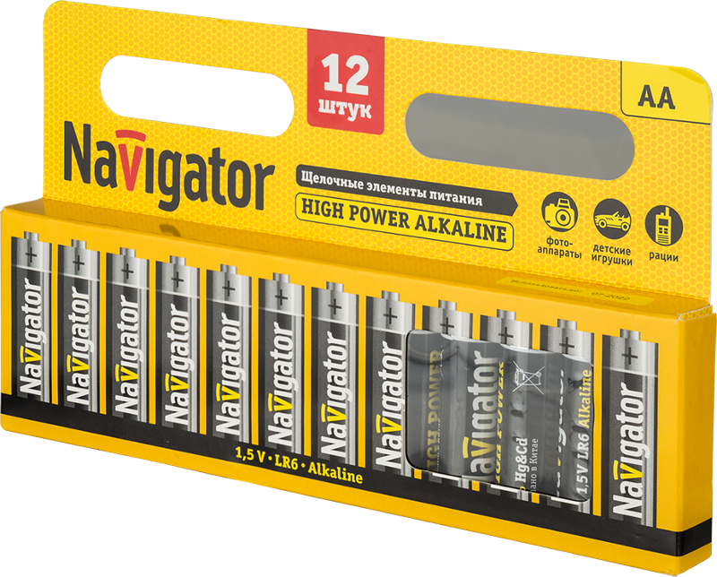 Элемент питания 94 782 NBT-NE-LR6-BP12 | 94782 | Navigator — Navigator