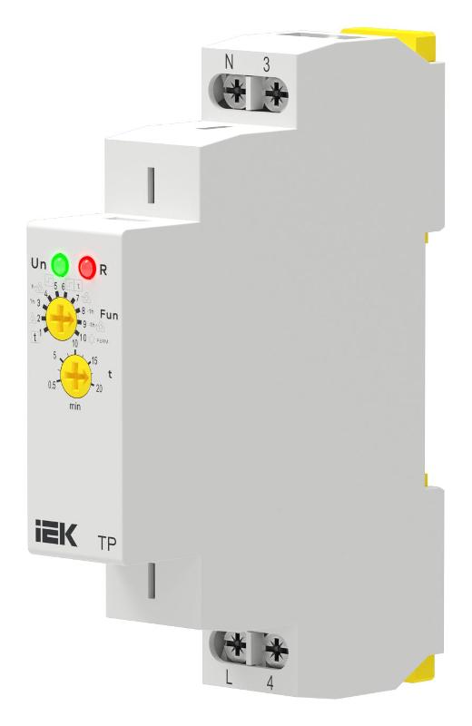 Реле импульсное TP с задержкой выкл. 1 конт. 230В AC | CTR-450-TP-1-1HD-A230-C00 | IEK — миниатюра 3