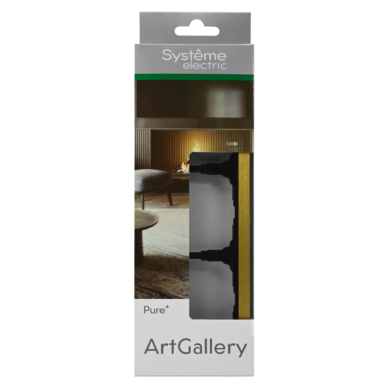 ArtGalery Pure Золото Рамка 3-постовая , металл | GAL312403 | SE — миниатюра 4