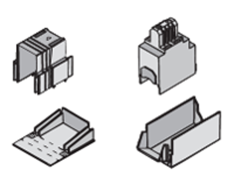 Комплект клеммных крышек OZXB3K комплект = 3 крышки | C1SCA022264R0440 | ABB — ABB