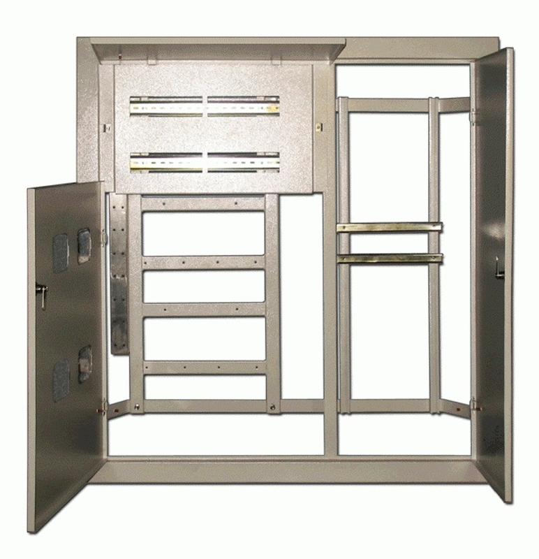 Корпус метал. этажный ЩЭ-4-А для аналог. счетчиков 1000х950х150 IP31 | 30703DEK | DEKraft — DEKraft