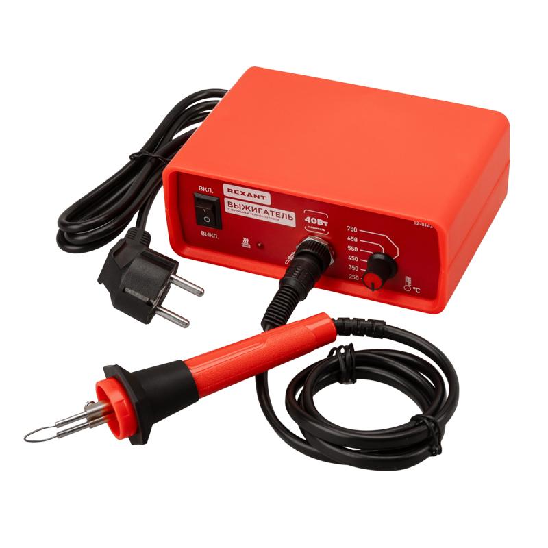 Универсальный выжигательный прибор с функцией термоконтроля 220 V/40 W | 12-0142 | REXANT — миниатюра 1