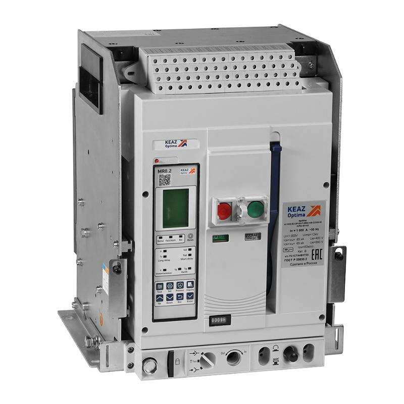 Выключатель автоматический OptiMat A-800-S1-4P-50-D-MR8.2-B-C2200-M2-P05-S2-06 | 366281 | КЭАЗ — фото 1 | Sento