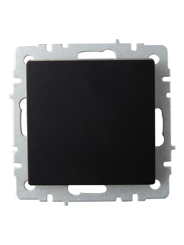 BRITE Выключатель 1-клавишный 10А ВС10-1-0-БрЧ черный | BR-V10-0-10-K02 | IEK — миниатюра 2