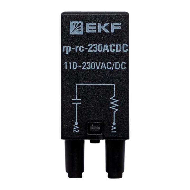 Модуль защитный RC 110-230В AC/DC для промежуточных реле RP AVERES | rp-rc-230ACDC | EKF — миниатюра 2