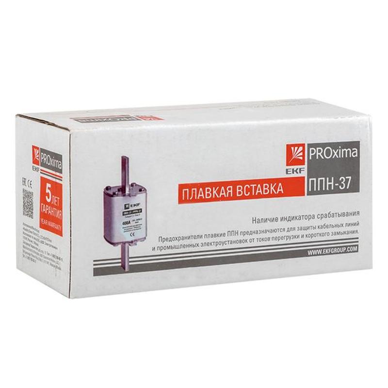 Плавкая вставка ППН-37 400/63А габарит 2 | fus-37/400/63 | EKF — миниатюра 8