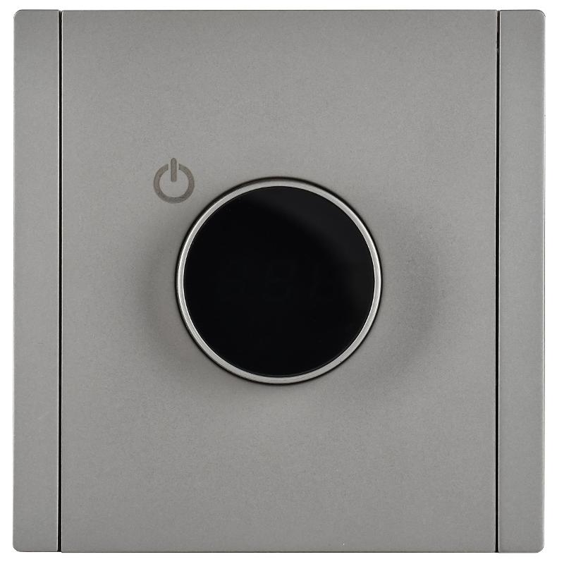 FORTE&PIANO Термостат электронный с индикацией FP552 сталь | FP-RT11-K46 | IEK — миниатюра 2