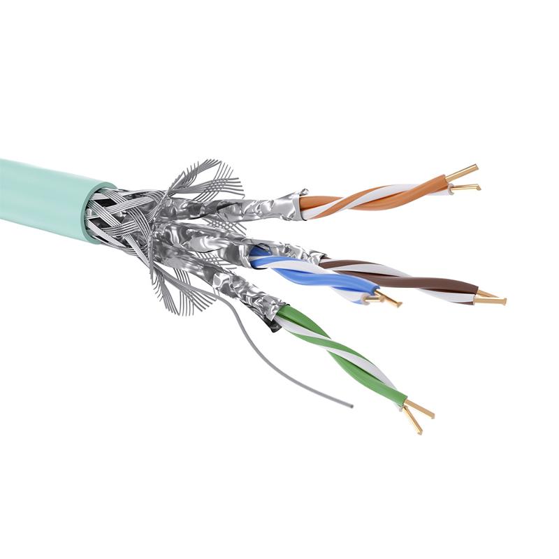 Кабель CAT 6A, S/FTP, нг(А)-HF, бухта 500м, аква | RN6ASFA01AQ | DKC — DKC (ДКС)