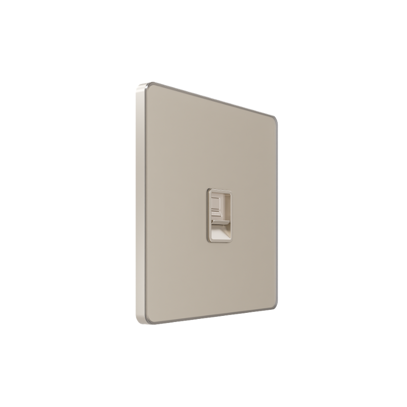 Systeme Infinity, Розетка информационная С/У RJ-45 кат.5e, Песчаный берег — Systeme Electric