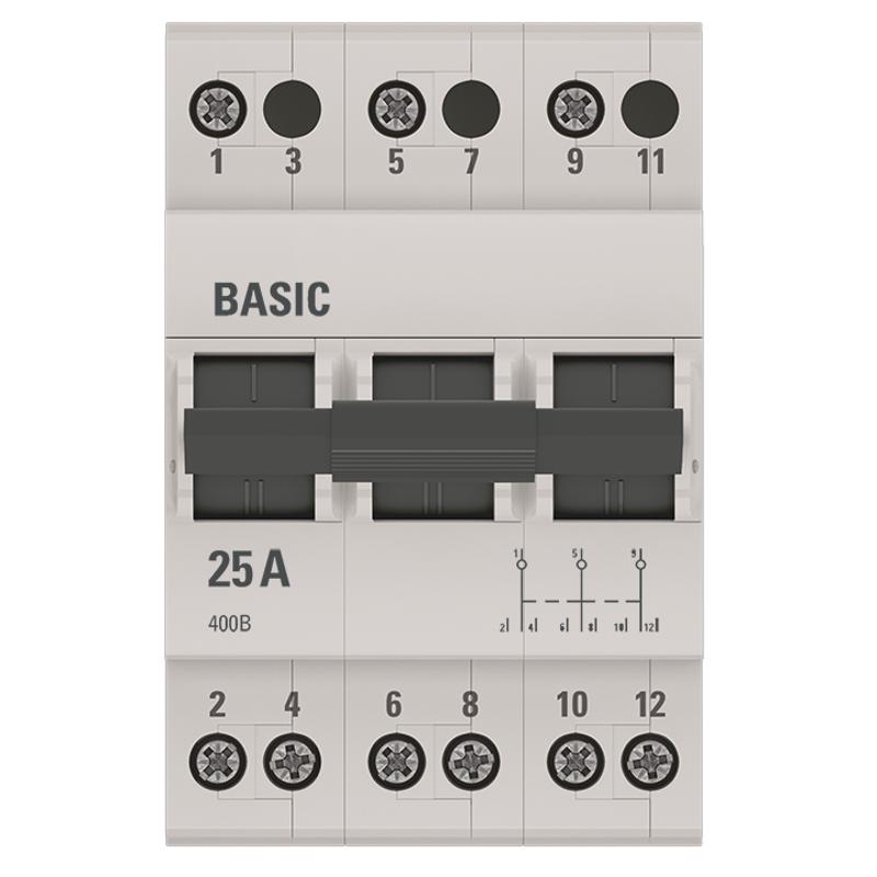 Переключатель трехпозиционный 3P 25А EKF Basic | tps-3-25 | EKF — миниатюра 2