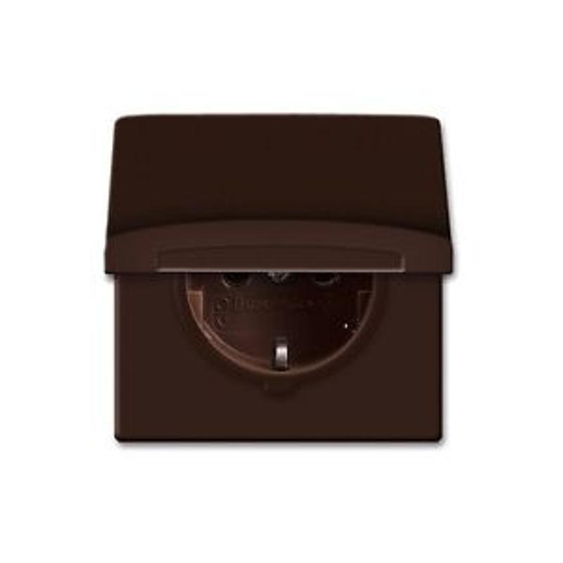 Розетка SCHUKO, 20 EUGK-31-101, с крышкой, Allwetter44, IP44, коричневый, уплотн. кольцо в комплекте, 16А, 250В. | 2064-0-0286  | 2CKA002064A0286 | AB — ABB