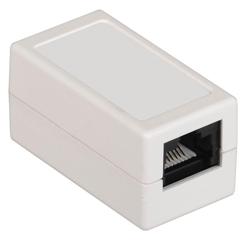Проходной адаптер кат. 6 UTP тип RJ45-RJ45 | CS70-1C06U | ITK — ITK