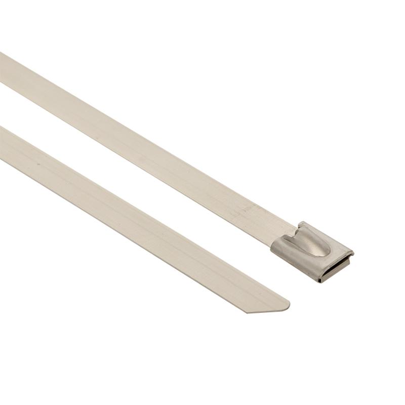 Хомут AISI 304 из нержавеющей стали, 4.6x150 (100 шт.) FlexLock PROxima|plc-fl-tss-304-4.6x150|EKF — миниатюра 2