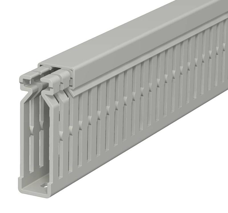 Распределительный кабельный канал LK4 N 60x15x2000 мм (ПВХ,серый) (LK4 N 60015) | 6178201 | OBO Bettermann — OBO Bettermann