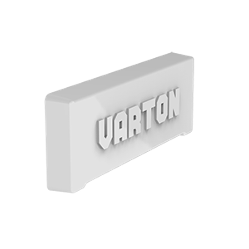 Крышка боковая для R-line 146x56mm (2 шт) | V4-R0-00.0009.RL0-0004 | VARTON — фото 1 | Sento