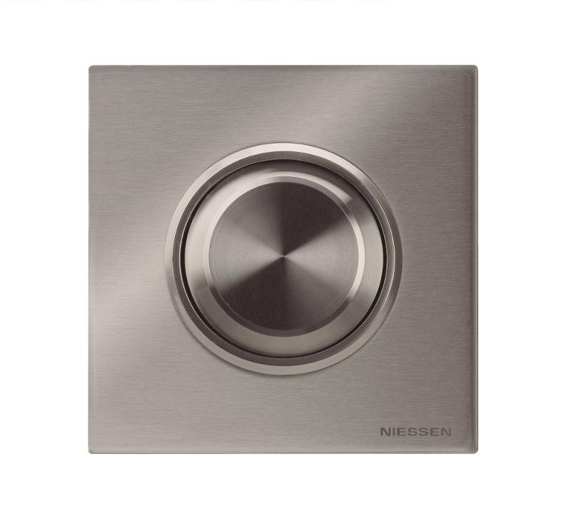 Рамка 1-постовая, серия SKY Moon, цвет нержавеющая сталь|2CLA867100A4001| ABB — миниатюра 3