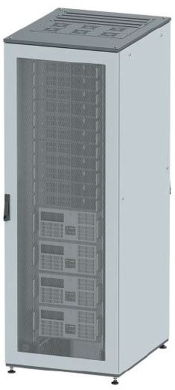 Напольный шкаф 47U Ш600хГ600 две перфорированные двери, крышаукомплектована вводом и заглушками | R5IT4766PF | DKC — DKC (ДКС)