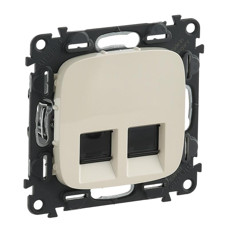 Valena ALLURE DIY Сл.кость Розетка комп(RJ45) 2-ая 6 кат UTP | 753843 | Legrand — Legrand