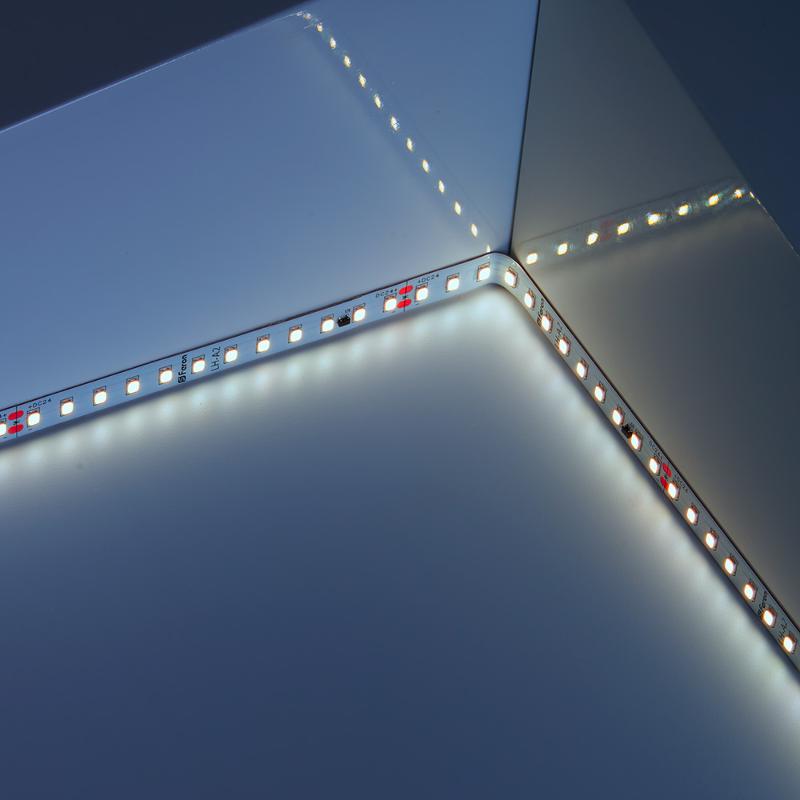 Лента светодиодная LS520, 120SMD(2835)/м 9.6Вт/м 24V 20000*10*1.22мм 6000К | 41278 | Feron — миниатюра 2