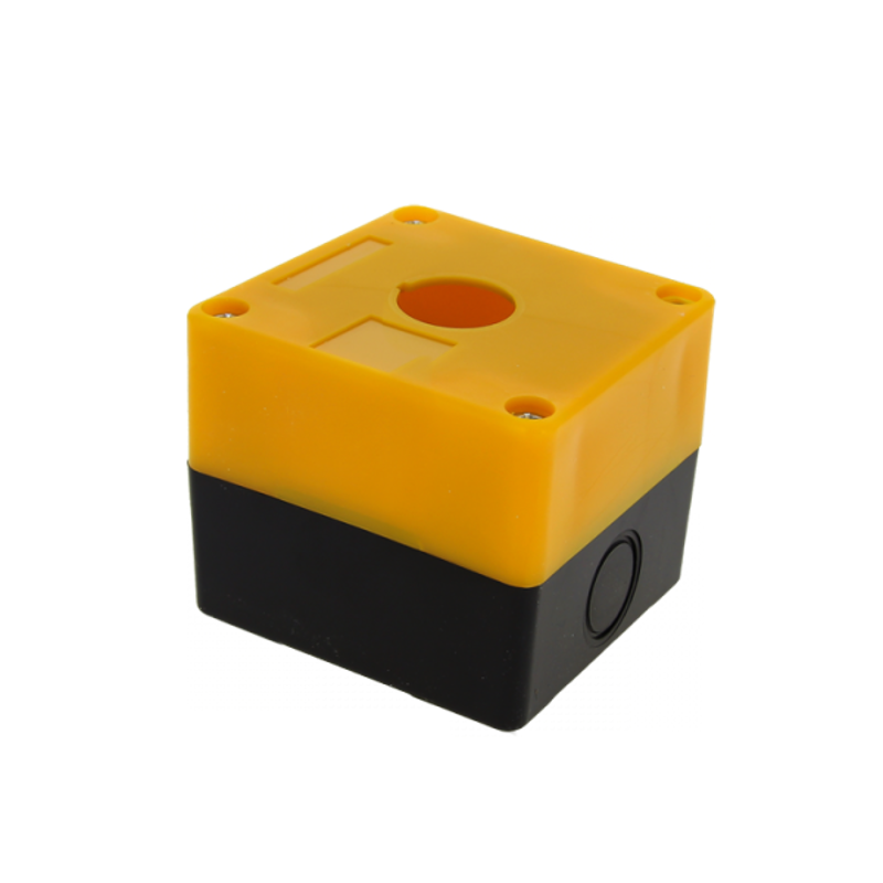 Корпус КП101 пластиковый 1 кнопка желтый EKF PROxima | cpb-101-o | EKF — EKF