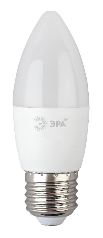 Лампа светодиодная ЭКО LED B35-6W-865-E27 R (диод, свеча, 6Вт, хол, E27) | Б0045340 | ЭРА — миниатюра 4