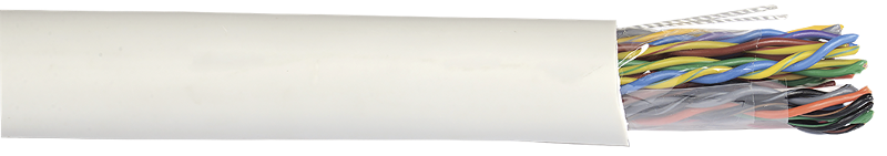 Кабель связи витая пара F/UTP, кат.5E 100х2х24AWG solid, LSZH, 305м, серый | LC1-C5E100-321 | ITK — ITK