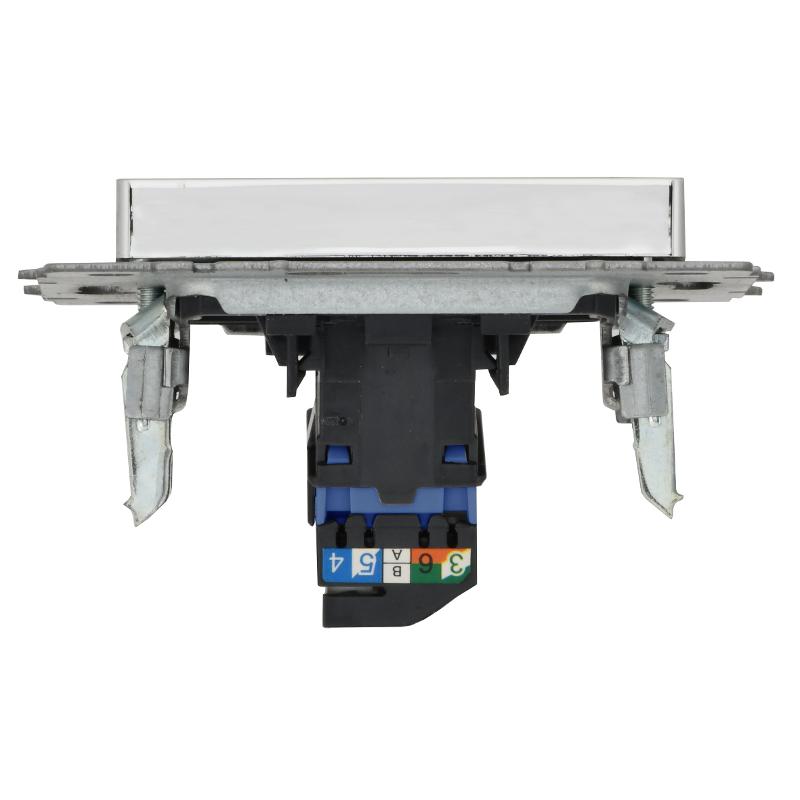 BRITE Роз. комп. RJ45 кат.6 РК11-БрГН мет х/н  | BR-K10-2-M-K23 | ИЭК — миниатюра 4