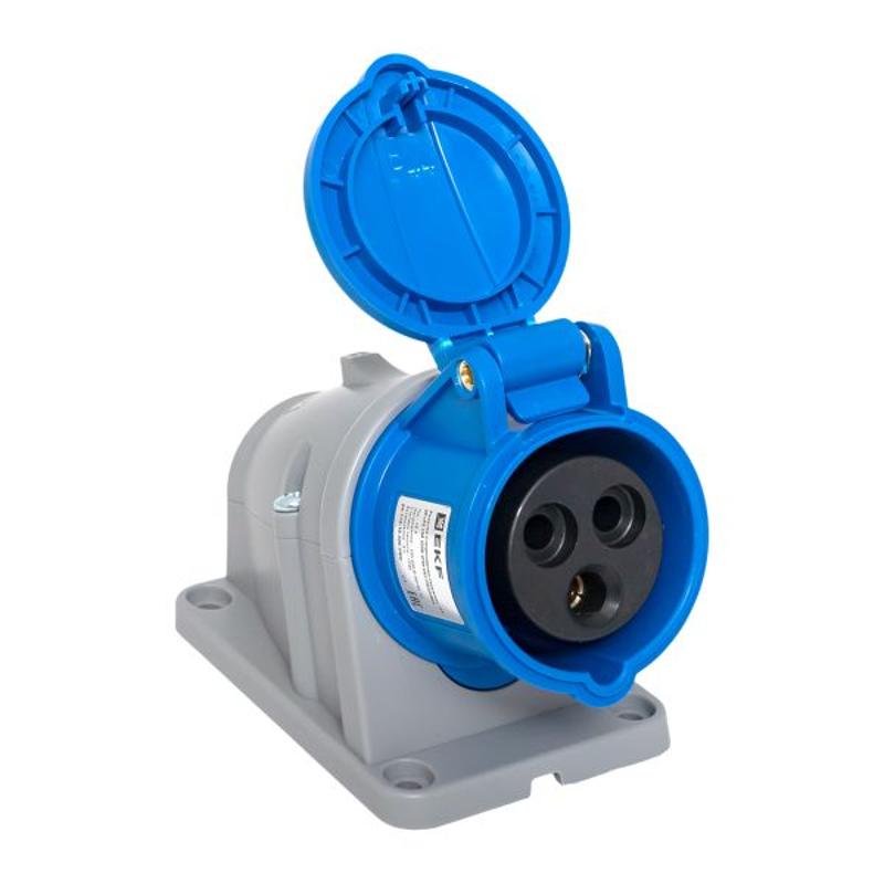 Розетка стационарная наружная 113 2Р+РЕ 16А 220В IP44 EKF PROXIMA | ps-113-16-220-PRO | EKF — миниатюра 11