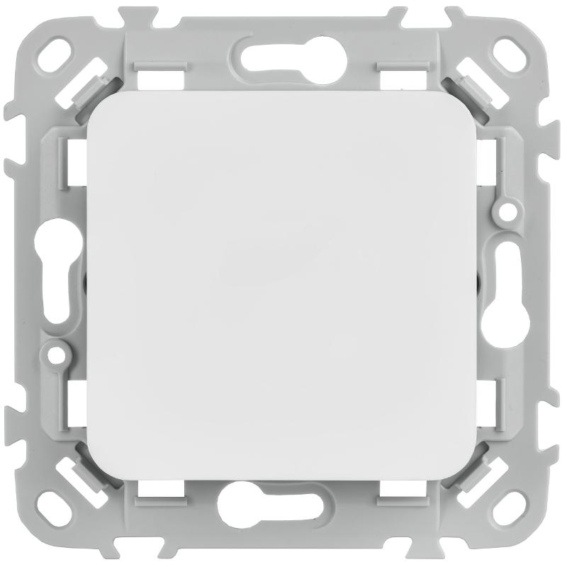 FLITE Заглушка с суппортом ЗГ-ФлБ белый | FI-PL10-K01 | IEK — миниатюра 2