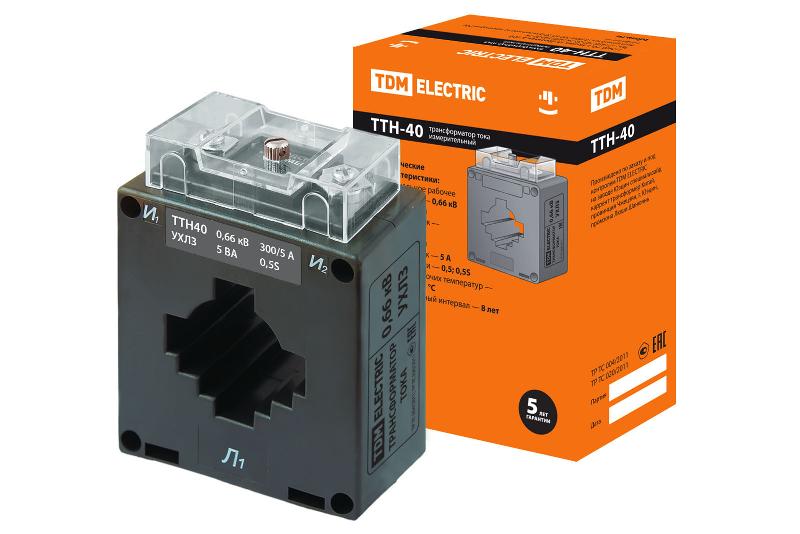 Трансформатор тока ТТН 40/300/5- 5VA/0,5S-Р | SQ1101-1099 | TDM — TDM ELECTRIC