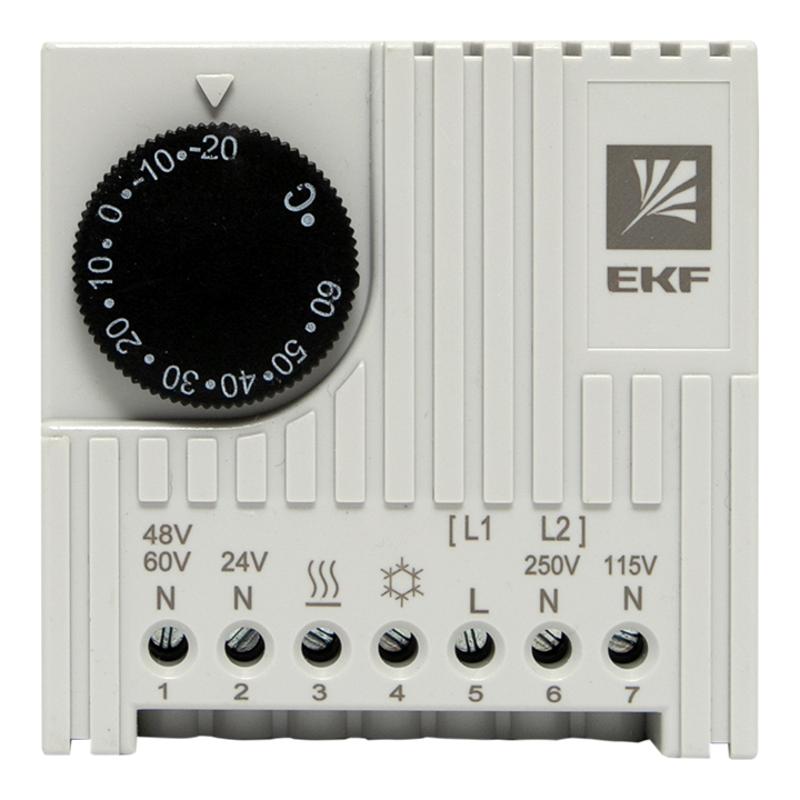Термостат NO/NC (охлаждение/обогрев) на DIN-рейку 5-10A 230В IP20 EKF PROxima | thermo-no-nc-din | EKF — миниатюра 4