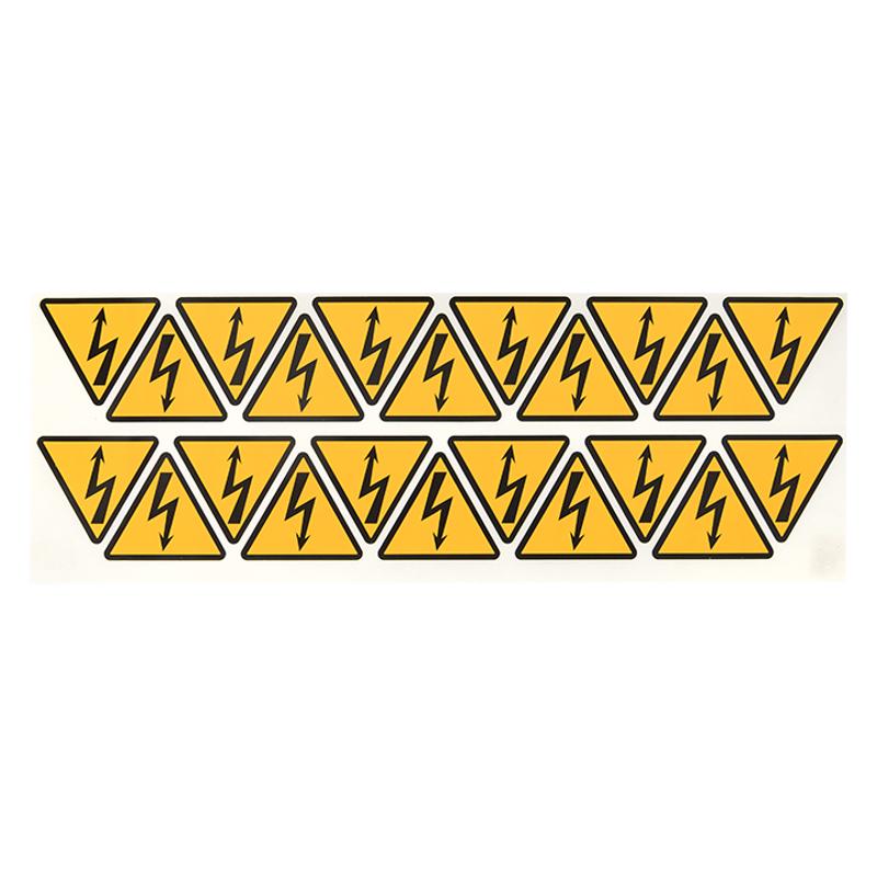 Знак "молния" (50х50х50мм 1шт) PROxima | an-1-03 | EKF — миниатюра 3