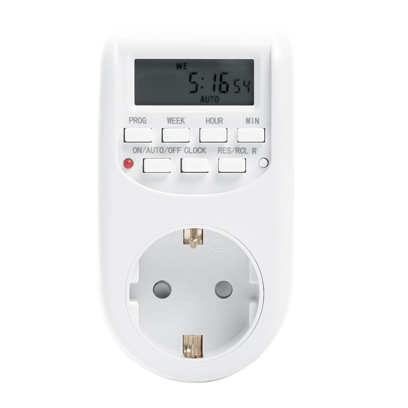 Розетка с таймером (недельная) 2300W/10A 230V, TM26 | 41815 | FERON — миниатюра 2