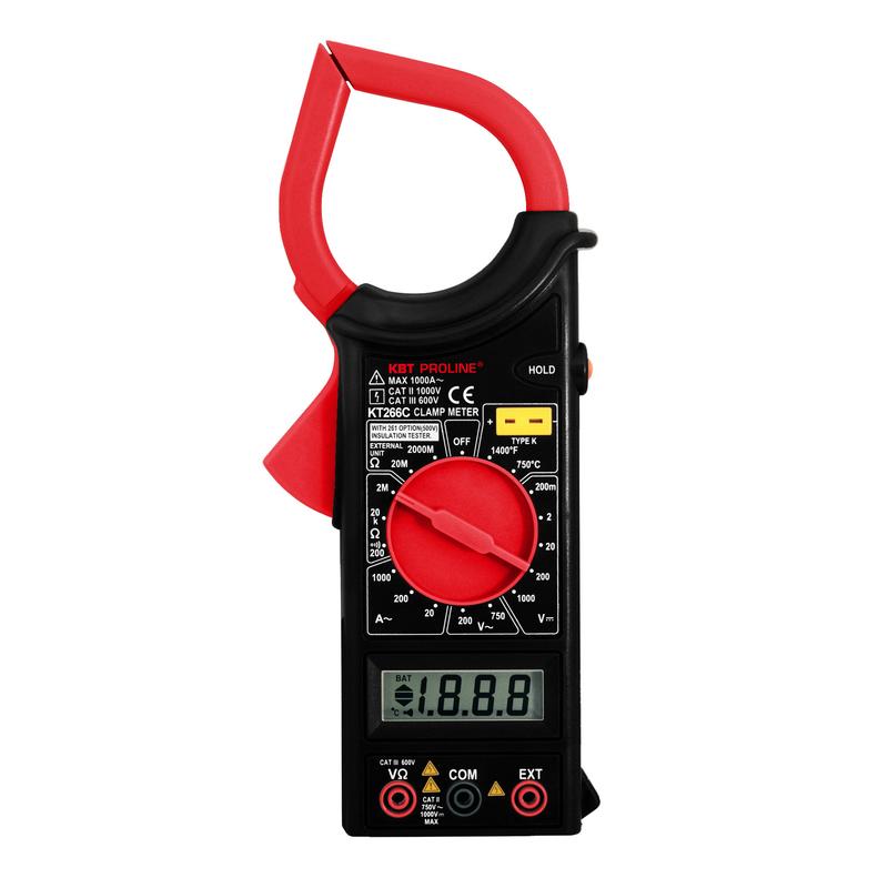 Токоизмерительные клещи серия KT266C «PROLINE» | 79132 | КВТ — КВТ