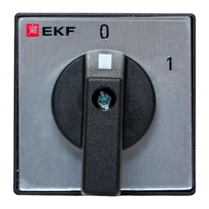 Переключатель кулачковый ПК-1-13 10А 3P «0-1» IP65 | pk-1-13-10-65 | EKF — миниатюра 2