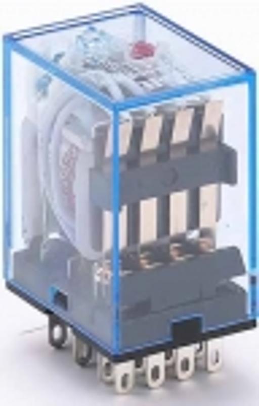 Промежуточное реле 4 конт. с инд. LED 3А 220В AC ПР- | 23230DEK | DEKraft — миниатюра 3