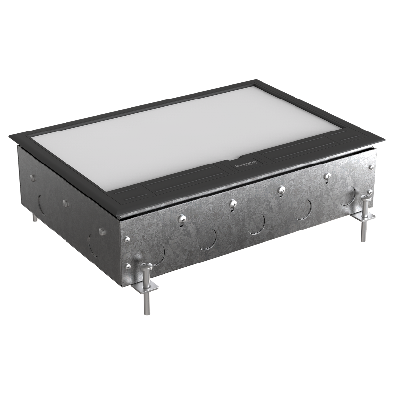 MultiDesk Люк на 16 модулей IP40 для бетонных полов с монтажной коробкой, тип MDK10 | MDK10216 | SE — миниатюра 6