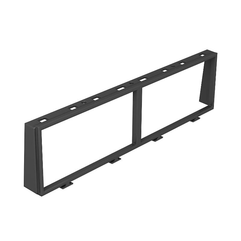 Монтажная рамка Modul45 для системы 55 ( MT45V 2+2,полиамид,черный) (MT45V 2+2) | 7408682 | OBO Bettermann — OBO Bettermann