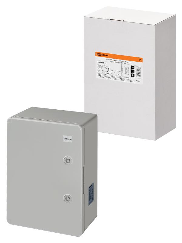 Бокс пластиковый навесной ЩРН-П-16 модулей, ABS, IP65, от -45 до +75 °С (250х350х150) | SQ0932-0115 | TDM — TDM ELECTRIC