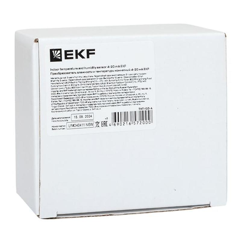 Преобразователь влажности и температуры комнатный 4-20 мА EKF | THT-103-A | EKF — миниатюра 11