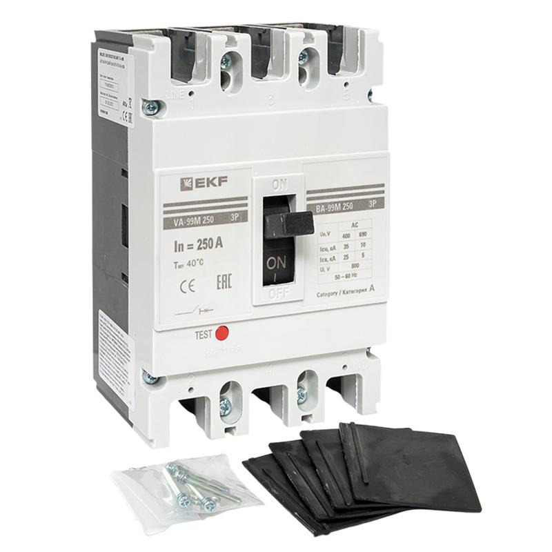 Выключатель автоматический ВА-99М 250/250А 3P 35кА EKF Basic | mccb99-250-250m | EKF — миниатюра 8