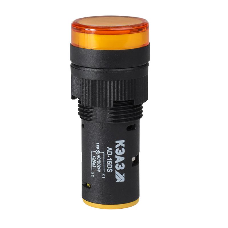 Лампа AD16DS(LED) матрица D16мм желтый 24В AC/DC | 357842 | КЭАЗ — КЭАЗ (Курский электроаппаратный завод)