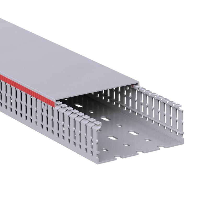 Короб перфорированный, серый RL6 100x40 | 01155RL | DKC — миниатюра 4